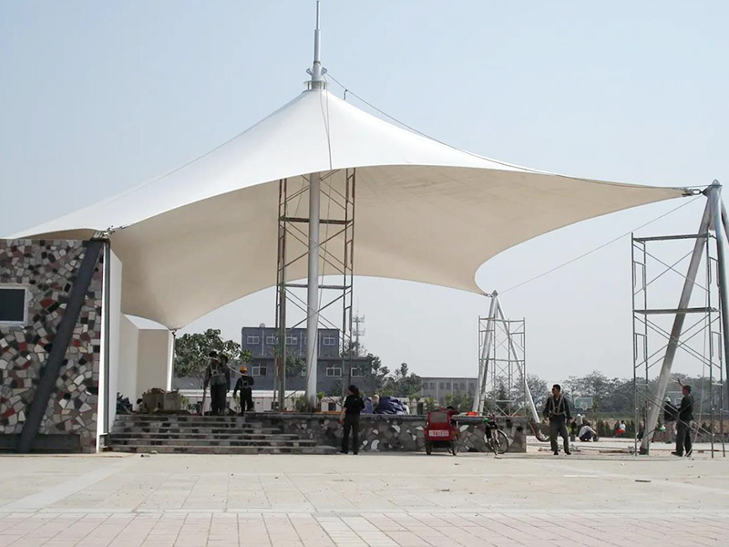 阿拉爾體育設施張拉膜 阿拉爾體育設施張拉膜